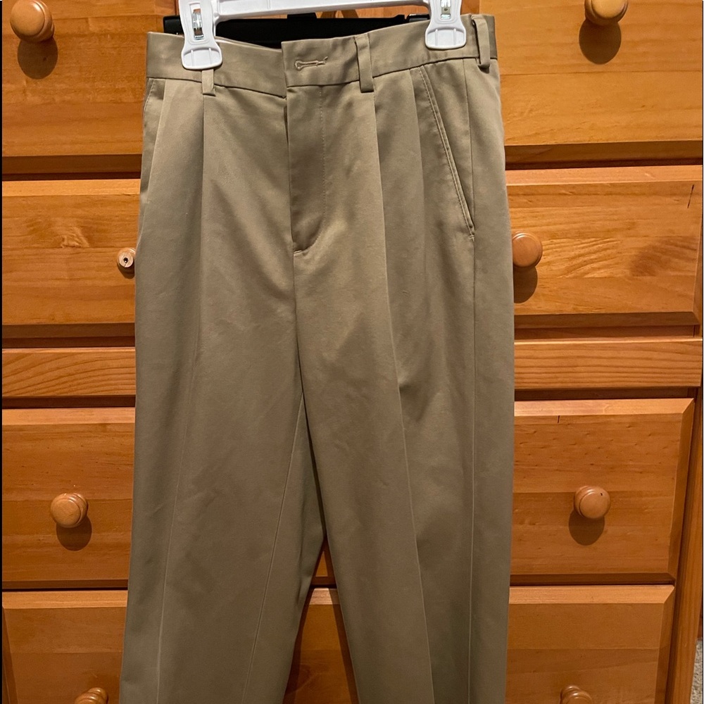 Club Class Pants worn 2 times. Comfortable.  Dark khaki.